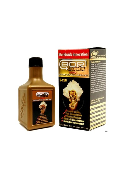 Bor Power S-250 Gold Güçlendirilmiş Bor Motor Yağ Katkısı N11.139