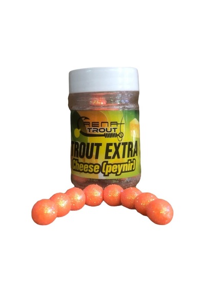 Renat Trout Extra Peynir Aromalı Yüzen Simli Alabalık Yemi