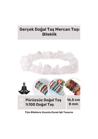 Enenstyle Fashıon Boutıqueunisex Doğal Taş Ay Taşı Bileklik Beyaz Aytaşı Denge Bilekliği Çok Renkli