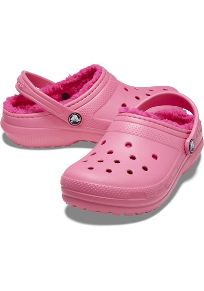 Crocs Classic Lined Clog K Pembe Terlik Pembe