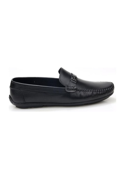 Pierre Cardin 90305 Erkek Hakiki Deri Loafer Günlük Ayakkabı Siyah