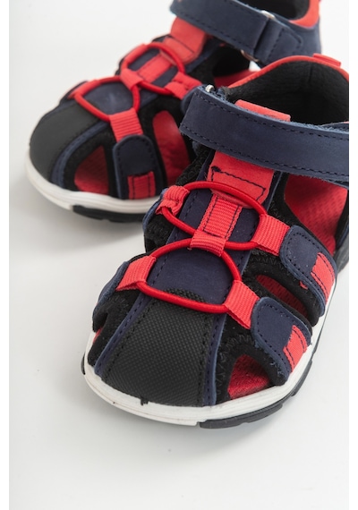 Mnpc Unisex Lacivert Deri Ortopedik Outdoor Çocuk Sandalet Lacivert (531051796) Lacivert
