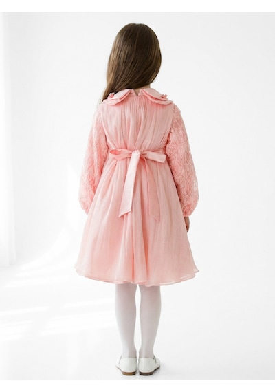 Xo Kids Kız Çocuk Elbise 2-6 Yaş 2611 SOMON