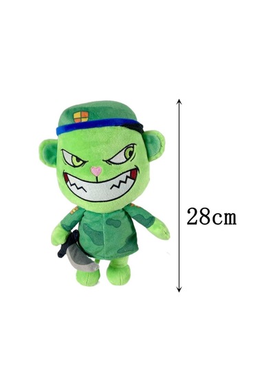 Happy Tree Friends Fliqpy İthal Oyuncak Peluş 28 CM