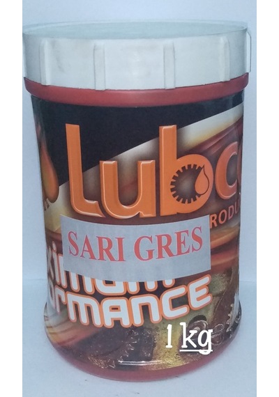 Lubco Isıya Dayanıklı Sarı Gres 1 KG