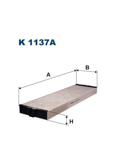 FILTRON K1137A Polen Filtresi P607 2.0 02/00 2.2 16V 02/00 2.0 HDI 05/00 2.7 HDI 24V 12/04