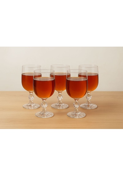 Kristal Kahve Yanı Su Bardağı 135 Ml Beyaz