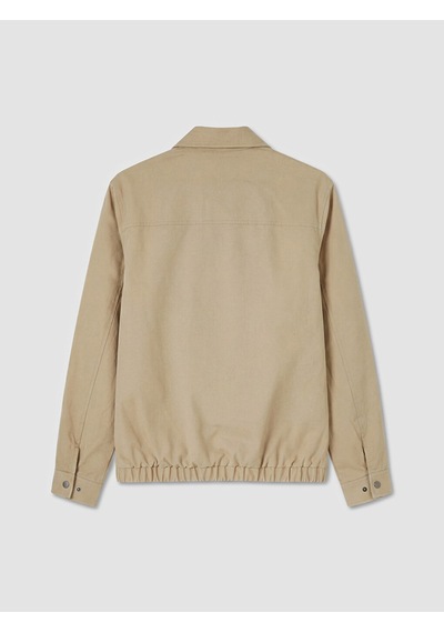 Lcwaıkıkı Classic Bej Regular Fit Gömlek Yaka Erkek Ceket