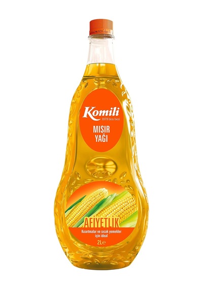 Komili Mısır Yağı Pet Şişe 2 Lt