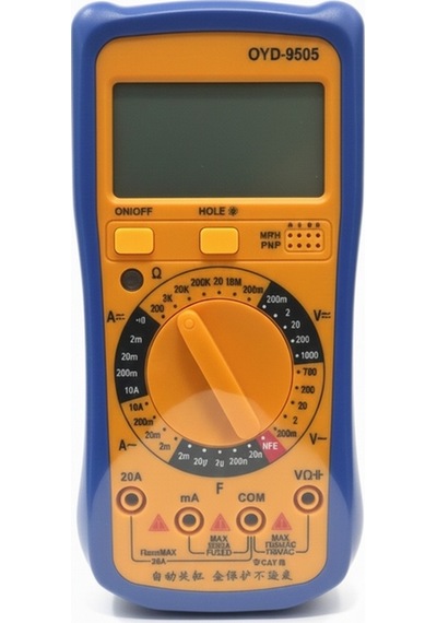 Dıjıtal Amper Metre - Volt Metre