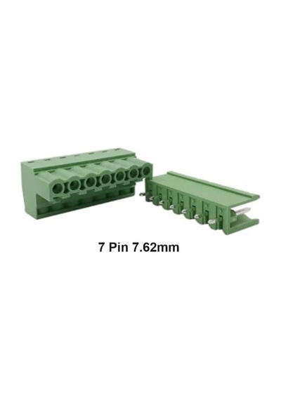 7 Pin 7.62mm Geçmeli 180c Takım Klemens