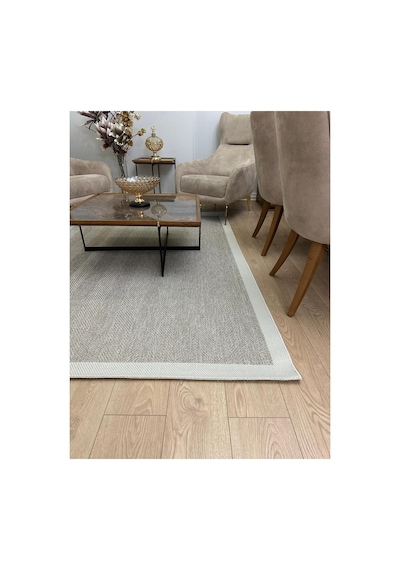Dekoset Home Sisal Halı- Bej-krem Hol Koridor Halısı- Kaymaz Taban- Yıkanabilir Kilim Halı Yolluk