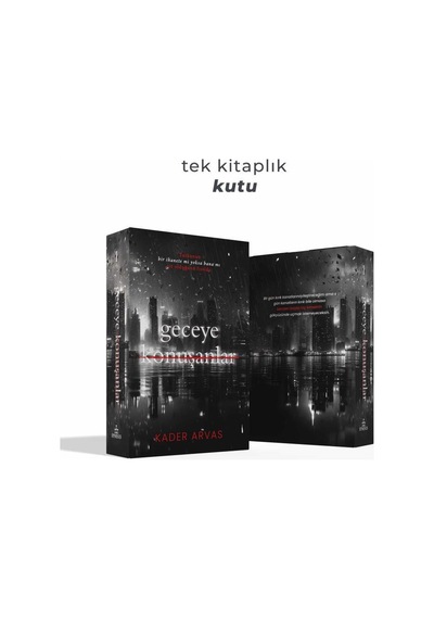 Geceye Konuşanlar Tekli Kutu Ciltli
