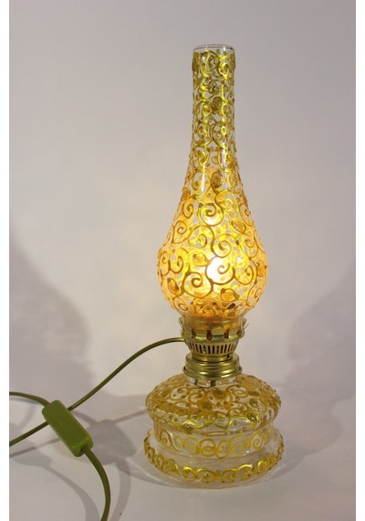 Elektrikli Gaz Lambası (388919860) Altın