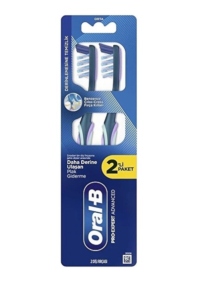 Oral B Pro Expert Derinlemesine 1+1 Hediyeli Medıum Diş Fırçası