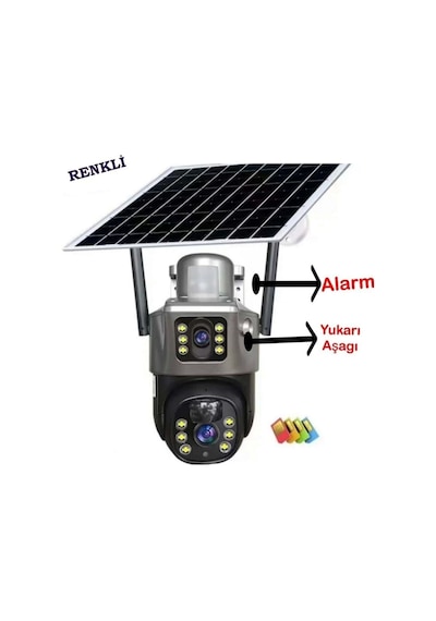 Mpıa Mıka Solar Kamera/4g Sım Kart