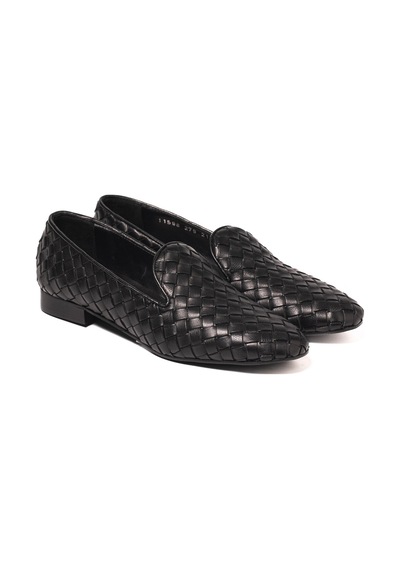 Napa Black C02 Oxford Klasik Kadın 279 21 V1 Chiara Bellini Napa Leather Napa Black C02