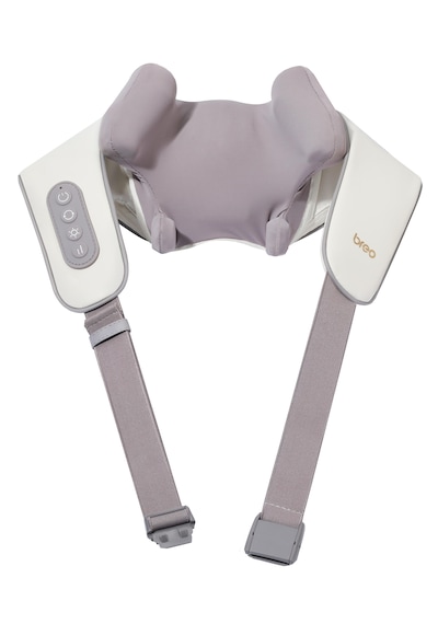 Breo N5 Mini Boyun Ve Sırt Masaj Aleti - Isıtmalı, Shiatsu Teknol Gri