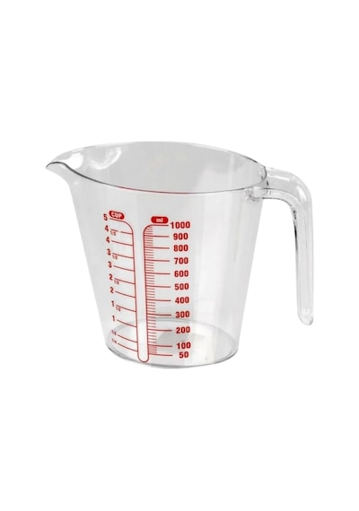 Dereceli Ölçü Kabı 1000 Ml Hacminde 10 Aralıklı Sert Plastik Ölçü Kabı 1l 1, 1000 Ml Diğer