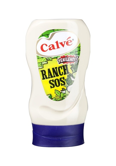 Calve Ranch Sos 245g - Salatalar Ve Kızartmalar İçin Kremalı Lezzet 3'li Ekonomik Paket - 3 Ade Tarı