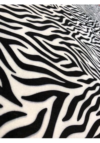 Enesar Home Zebra Desen Dijital Baski Döşemelik Kumaş 100 x 140 cm