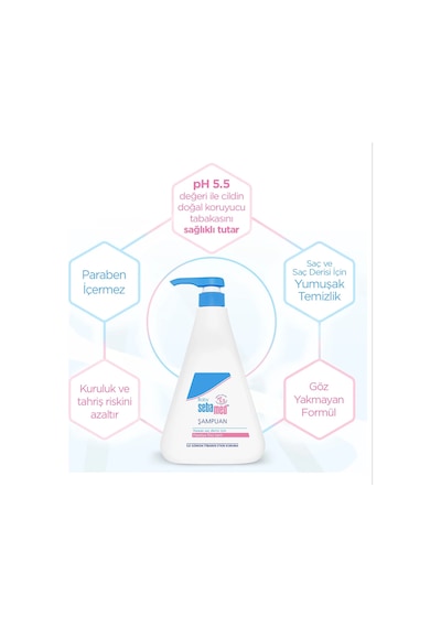 Sebamed Bebek Şampuanı 750 Ml Pompalı Fırsat Pk 3'ü Set