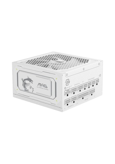 Msı Mag 1000gl Pcıe5 Whıte 1000w 80+ Gold Power