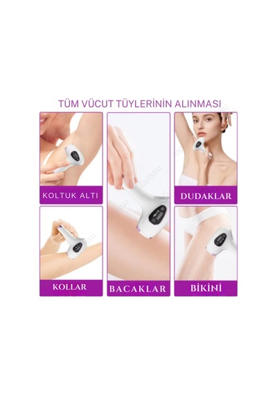 Trend Farma Soğuk Buz İpl Lazer Epilasyon Cihazı - 999.999 Atım, Ağrısız Buz Lazer