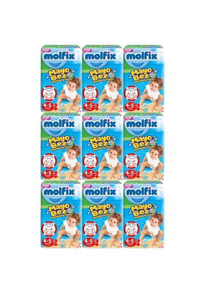 Molfix Swimming Pants Mayo Bez 4 - 5 Numara 9 x 11 Adet 9'lu