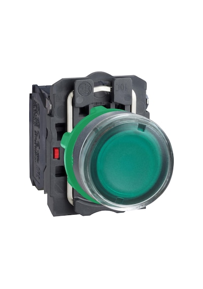 Schneider Xb5aw33b5 24v Ac-dc Işıklı Yeşil Yaylı Buton