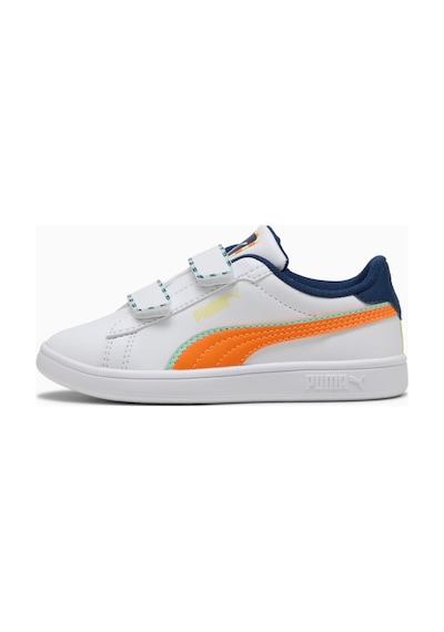 Puma Puma Smash 3.0 Playdate V Ps 402830-01 Ortopedik Çocuk Spor Ayakkabı Beyaz