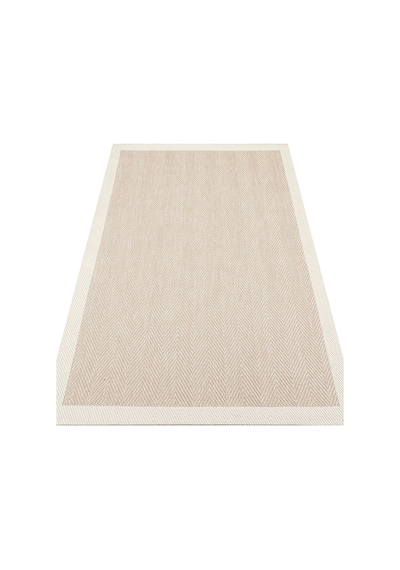 Mono 02 Beıge Kaymaz Tabanlı Kilim