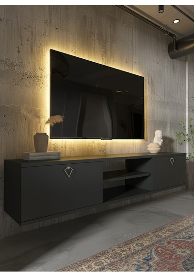 Resital Tv Ünitesi S1835-4 Antrasit Antrasit