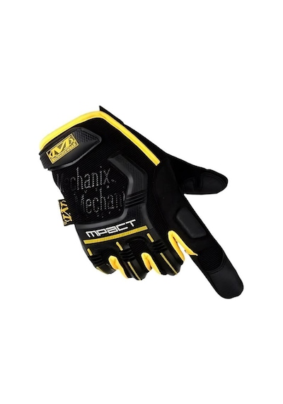 Single Sword Mechanix Tam Parmak Koruyucu , Darbe Emici İş Eldiveni, Touch Uyumlu Özellikli Motorcu&spor Eldiveni, Unisex Eldiven