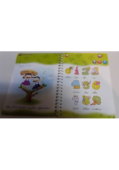 Mıcro Genıus Dokunmatik Oyun Kitabı Okul Öncesi Eğitim Seti Dokum
