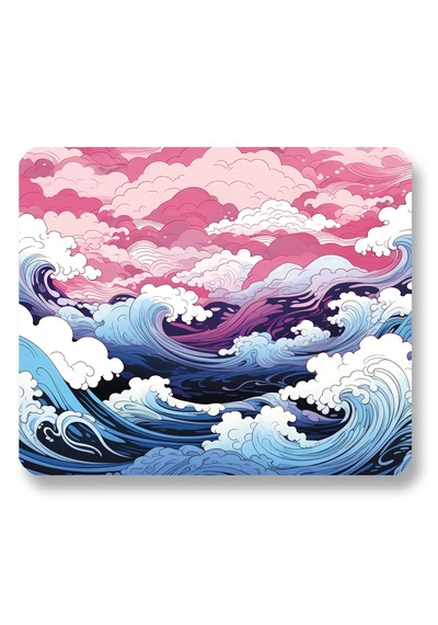 Japanese Waves 22x18cm Mp452218 İlyuka Mini Boy Gaming Mousepad