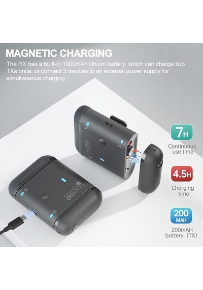 Lensgo 318cıı Yaka Mikrofonu