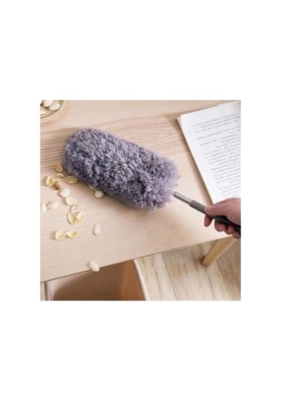 140 Cm Uzatılabilir Mikrofiber Toz Alma Fırçası - Yumuşak Başlık
