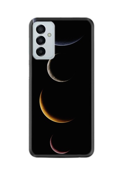 Samsung Samsung Galaxy Uyumlu A04s Kılıf Resimli Desenli Silikon Platinium Series Gezegenler 1901