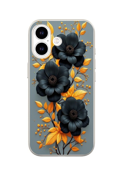 Arvencase Apple iPhone Uyumlu 17 Uyumlu Hd Kalite Orta Sertlikte Baskılı Desenli Silikon Renk50 Renk50