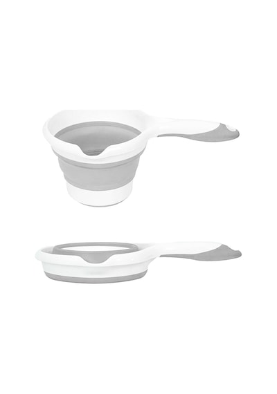 Meleni Home 3'lü Mega Set Katlanır Çamaşır Sepeti - Katlanabilir Akordiyon Su Kovası - Katlanır Koçero Maşrapa