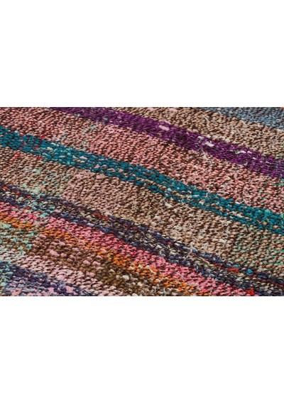 Gerçek El Dokuma Anadolu Kilim Karışik Paspas