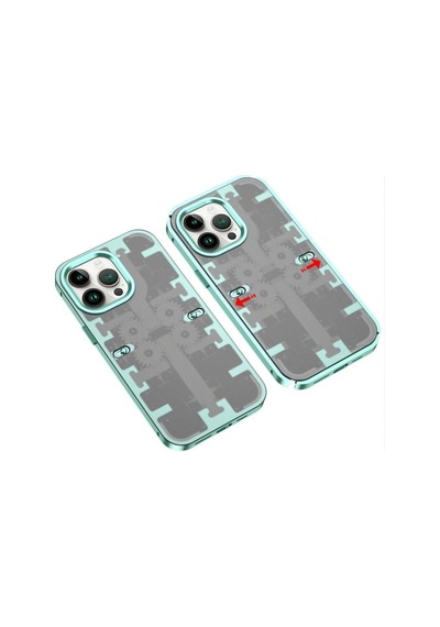Apple İphone 14 Pro Kılıf Mekanik Bumper Kapak