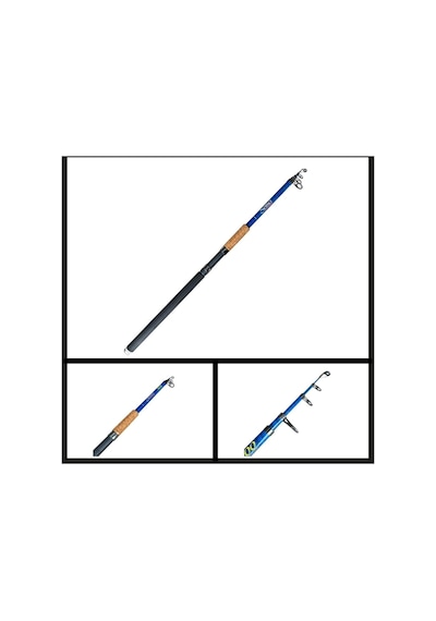 Uyguna-yakala 100-150 Gr Protackle Sensei 2.70 Mt Teleskopik Kamış Mavi-ams.032