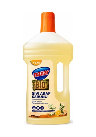 Nazar Bio Portakal Çiçeği Kokulu Sıvı Arap Sabunu 1 L