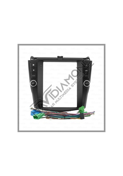 Özer Elektronik Honda Accord 2003-2007 Uyumlu Tesla Androıd Teyp Çerçeve - Soket - Canbus 9.0 İnç