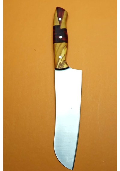 Hoşcanlar Japon Santoku Şef Bıçağı 4116 Çelik Hibrit Zeytin Epoksi Gövde Diğer