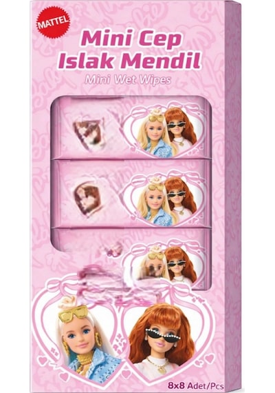 Islak Mini Cep Mendili 8'li Islak Mendil