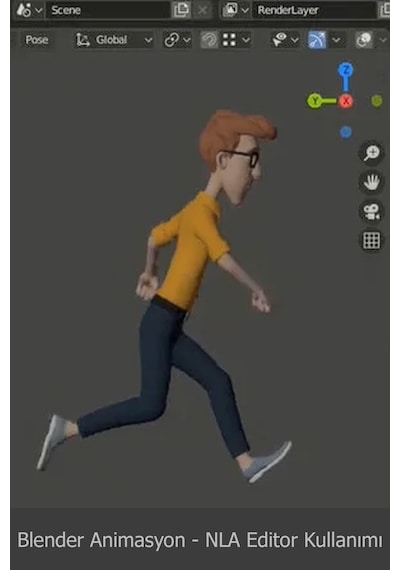 Blender Animasyon Video Ders Eğitim Seti