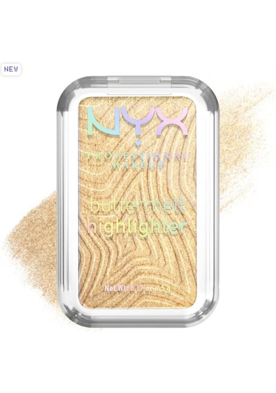 Nyx Professional Makeup Buttermelt Highlighter Kremsi Pudra Aydınlatıcı - 25 Butta Than Gold 25